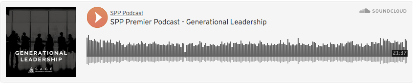 Listen to generational leadership podcast on Soundcloud